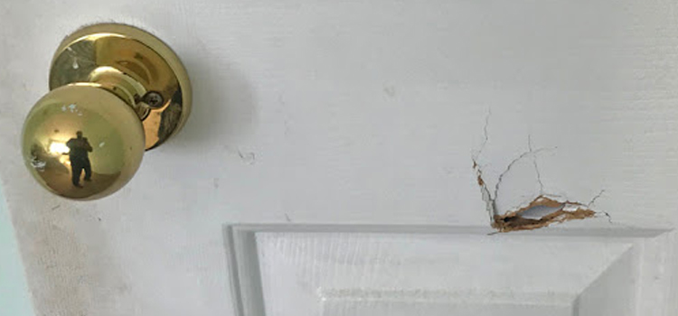 interior door hole repair Eastvale