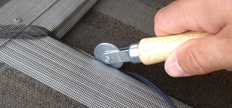 metal screen door repair in Eastvale